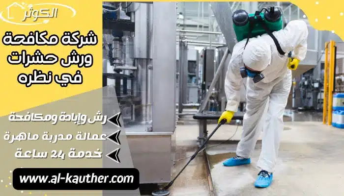 شركة مكافحة ورش حشرات في نظره
