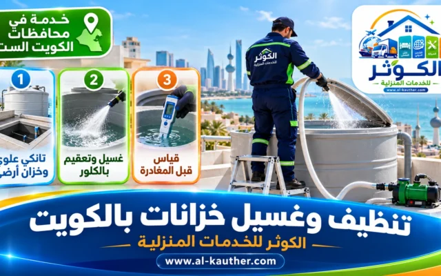 تنظيف وغسيل خزانات بالكويت