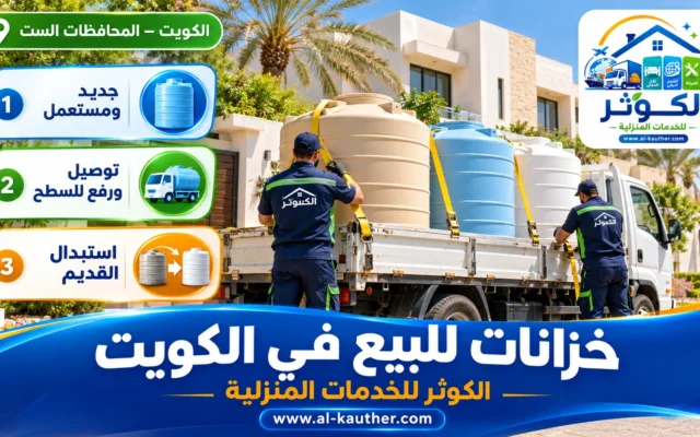 خزانات للبيع في الكويت