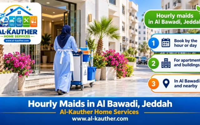Hourly Maids in Al Bawadi, Jeddah From SAR 135
