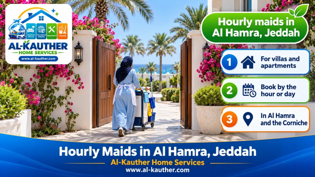 Hourly maids in Al Hamra, Jeddah
