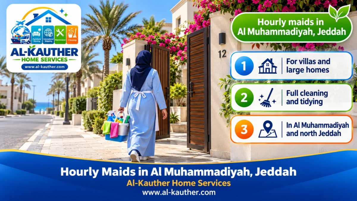 Hourly maids in Al Muhammadiyah, Jeddah