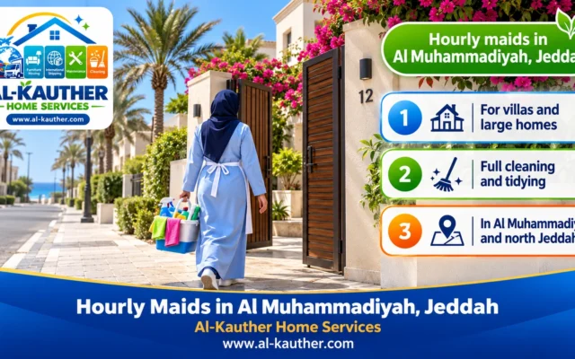 Hourly Maids in Al Muhammadiyah, Jeddah