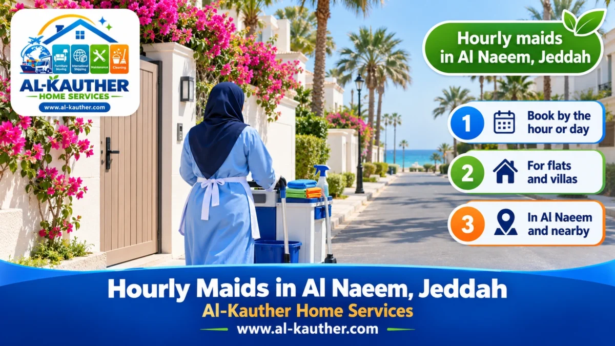Hourly maids in Al Naeem, Jeddah
