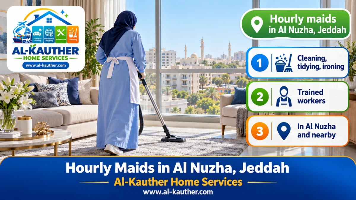 Hourly maids in Al Nuzha, Jeddah