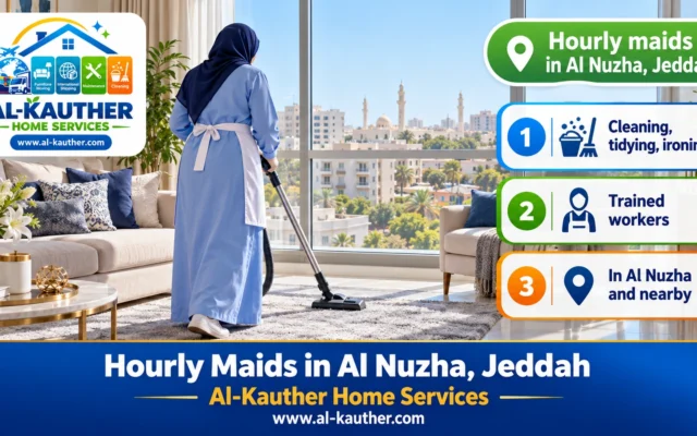 Hourly Maids in Al Nuzhah, Jeddah
