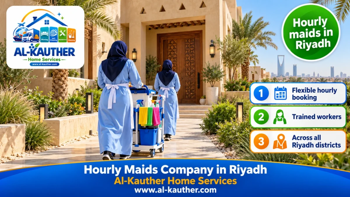 Hourly maids in Riyadh