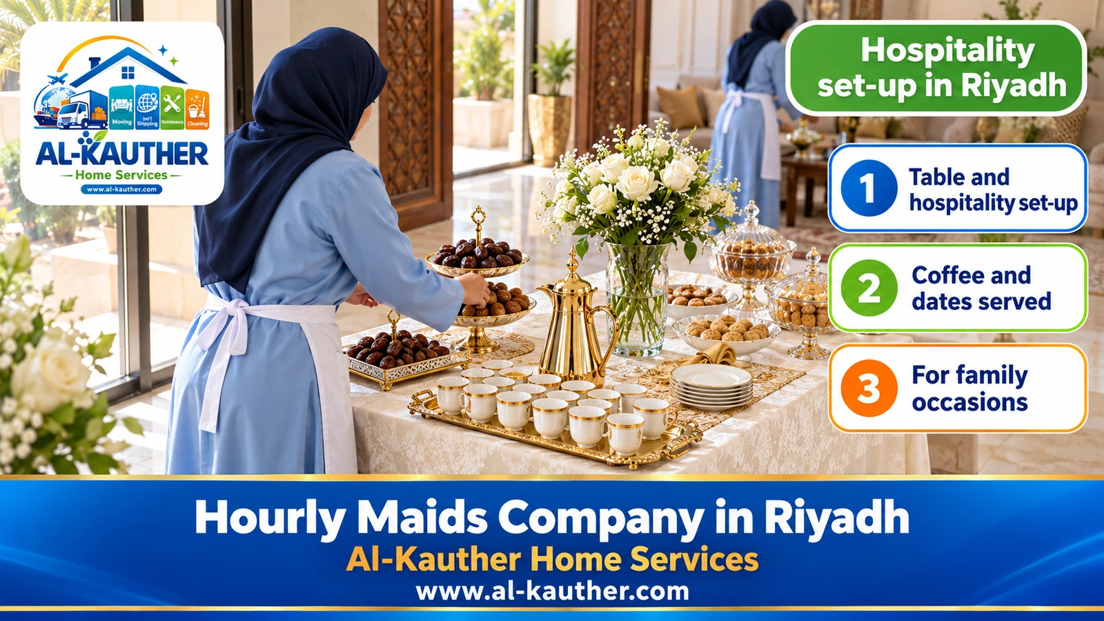 Hospitality set-up in Riyadh