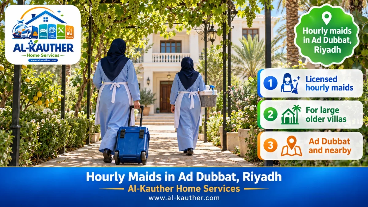 Hourly maids in Ad Dubbat, Riyadh