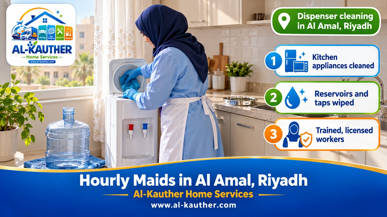 Dispenser cleaning in Al Amal, Riyadh
