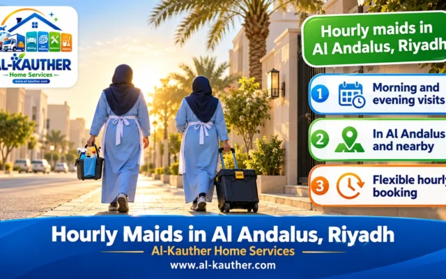 Hourly Maids in Al Andalus, Riyadh