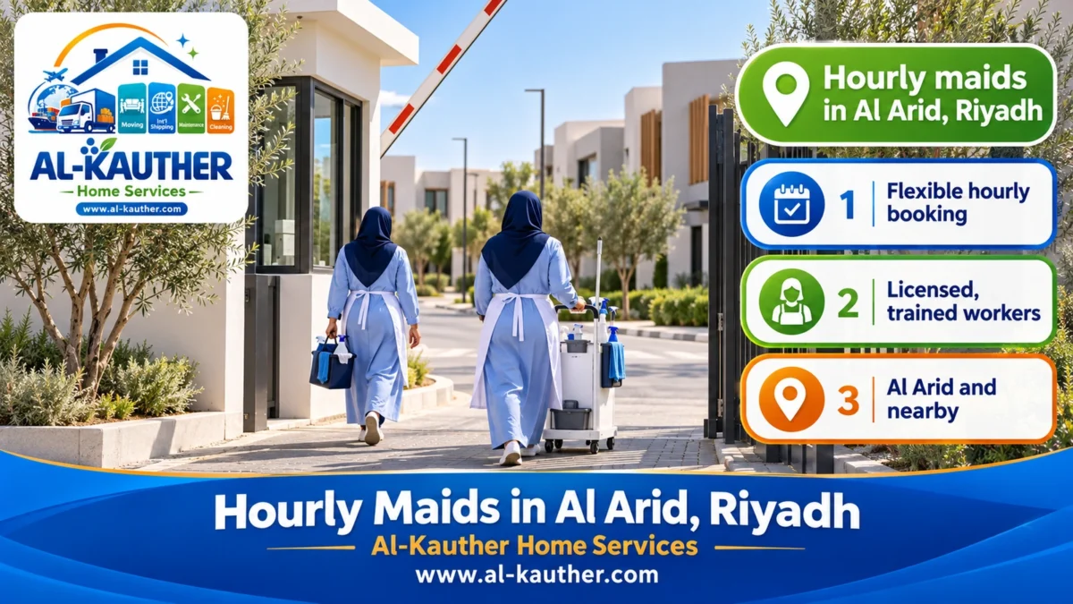 Hourly maids in Al Arid, Riyadh