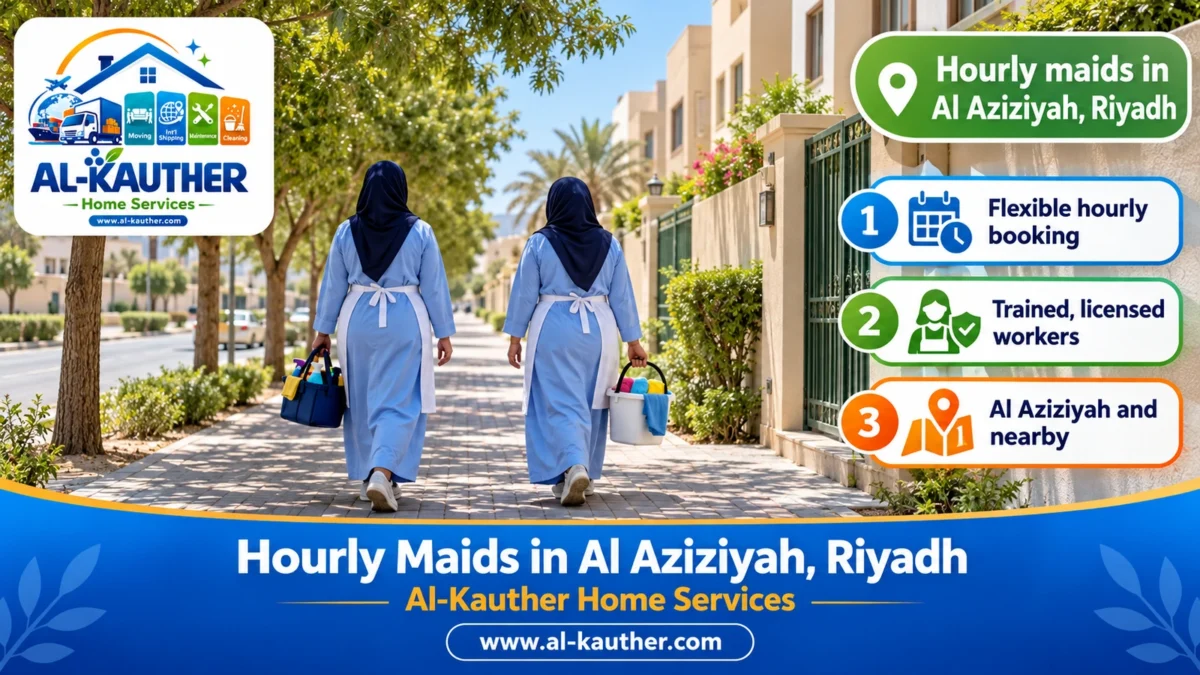 Hourly maids in Al Aziziyah, Riyadh