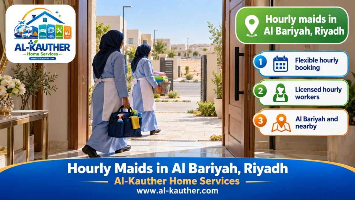 Hourly maids in Al Bariyah, Riyadh