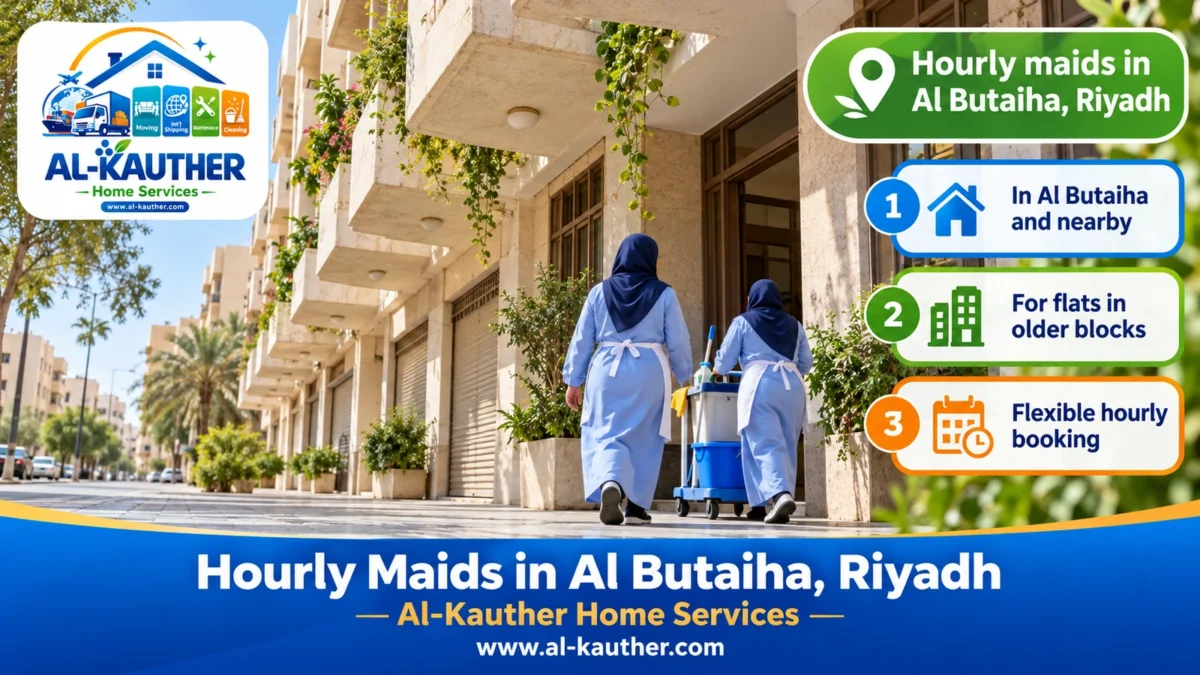 Hourly maids in Al Butaiha, Riyadh