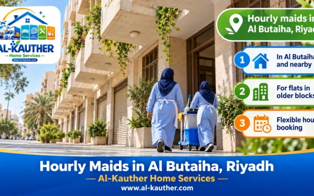 Hourly Maids in Al Butaiha, Riyadh