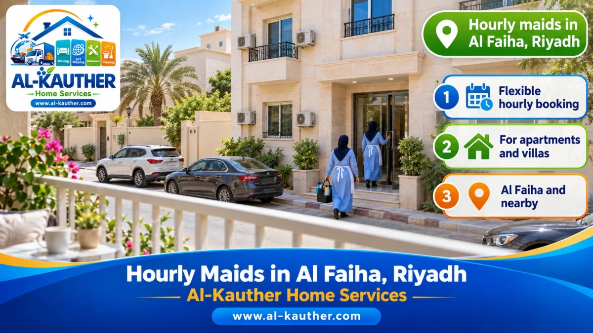 Hourly maids in Al Faiha, Riyadh