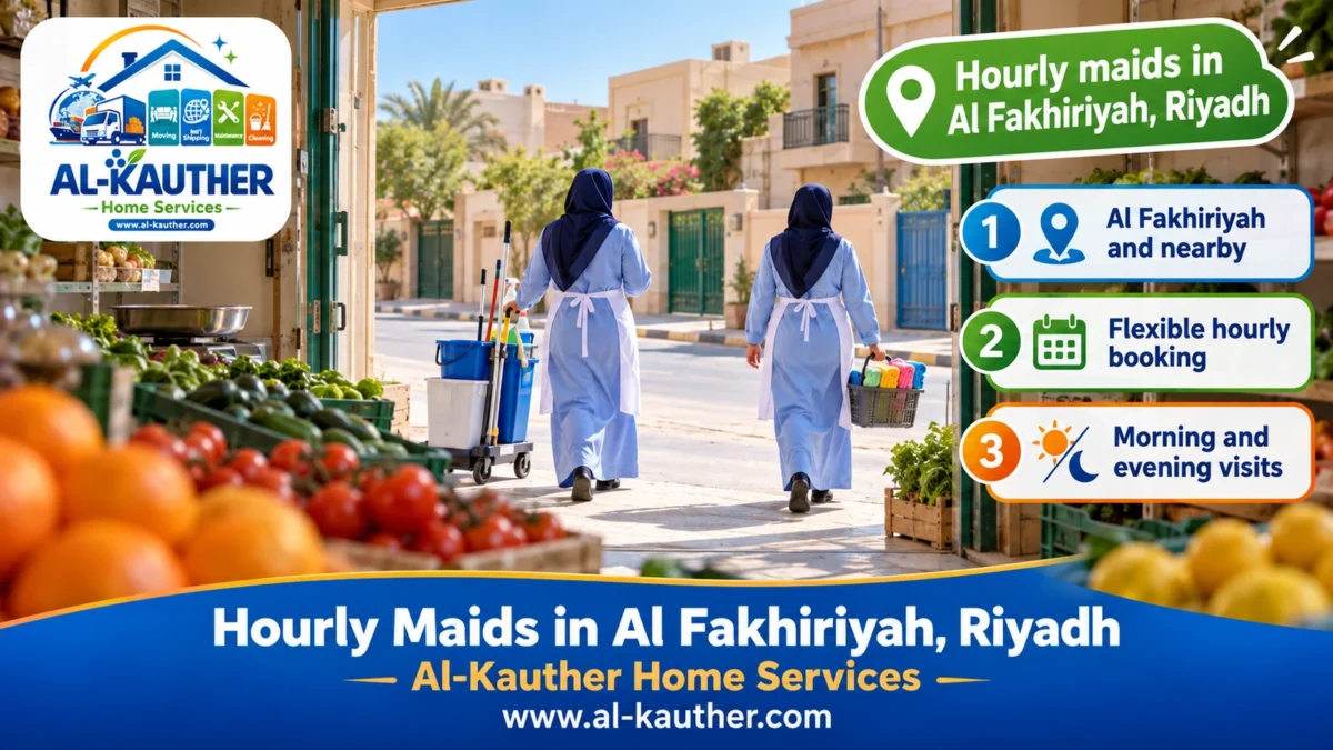 Hourly maids in Al Fakhiriyah, Riyadh