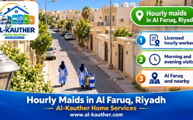 Hourly Maids in Al Faruq, Riyadh
