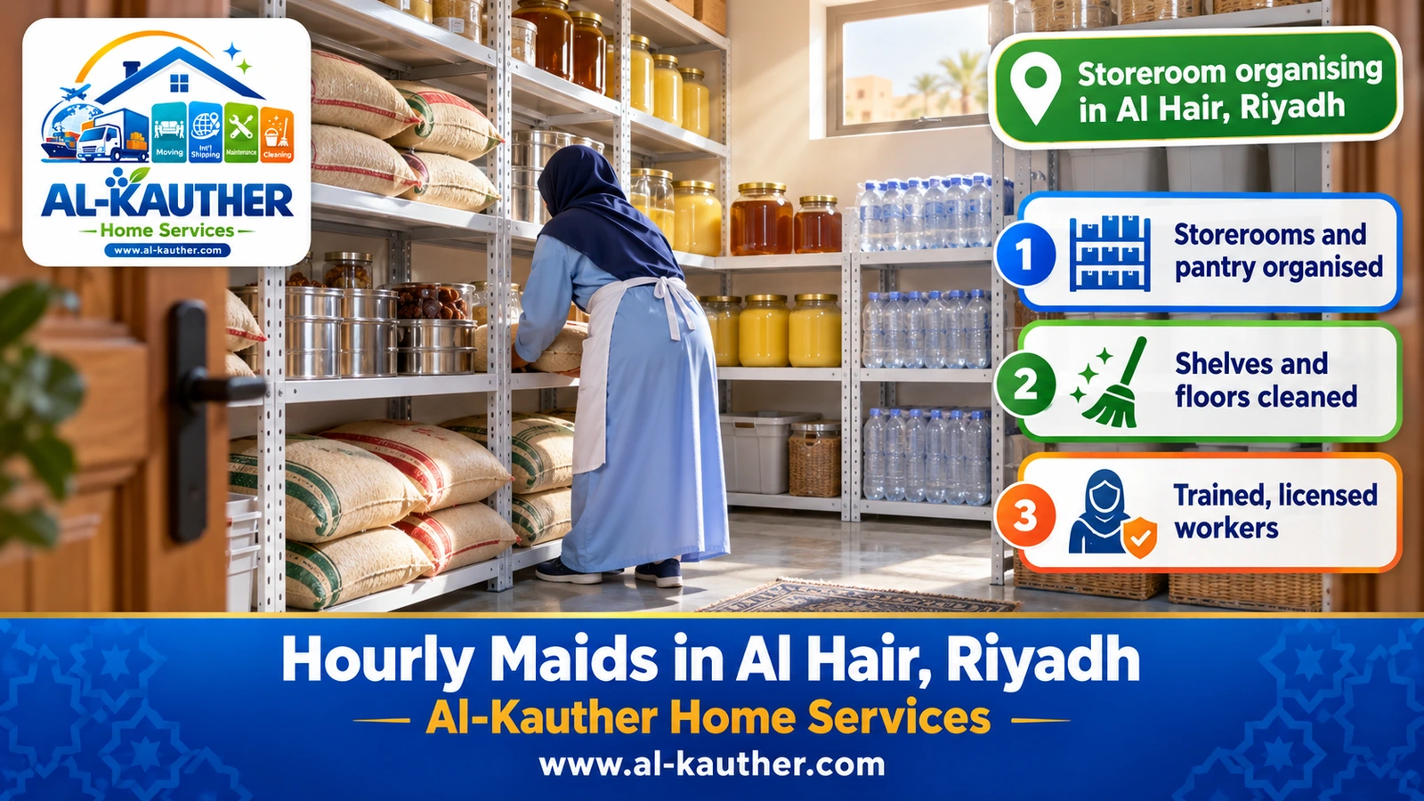 Storeroom organising in Al Hair, Riyadh