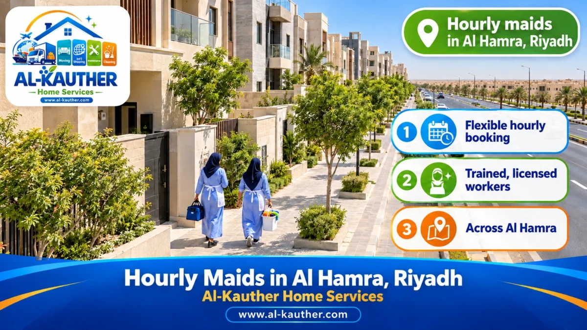 Hourly maids in Al Hamra, Riyadh