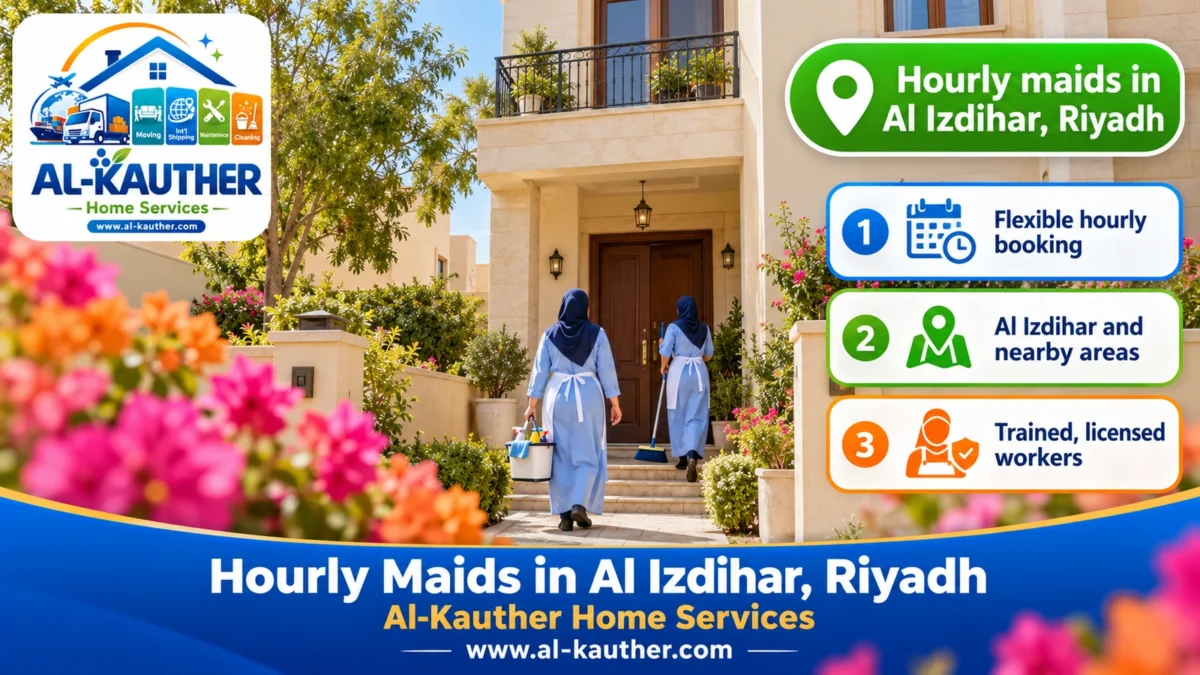 Hourly maids in Al Izdihar, Riyadh