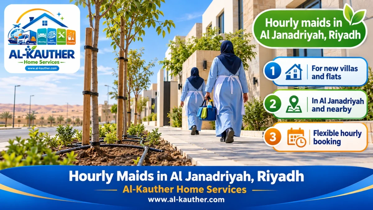 Hourly maids in Al Janadriyah, Riyadh