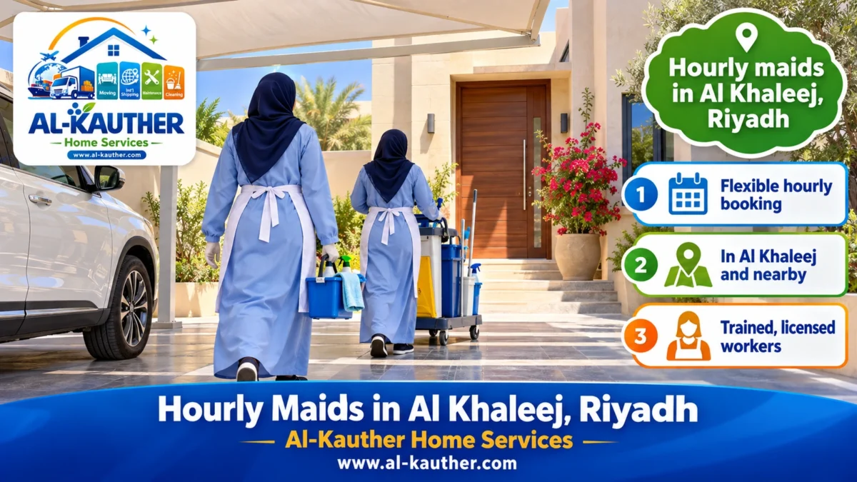 Hourly maids in Al Khaleej, Riyadh