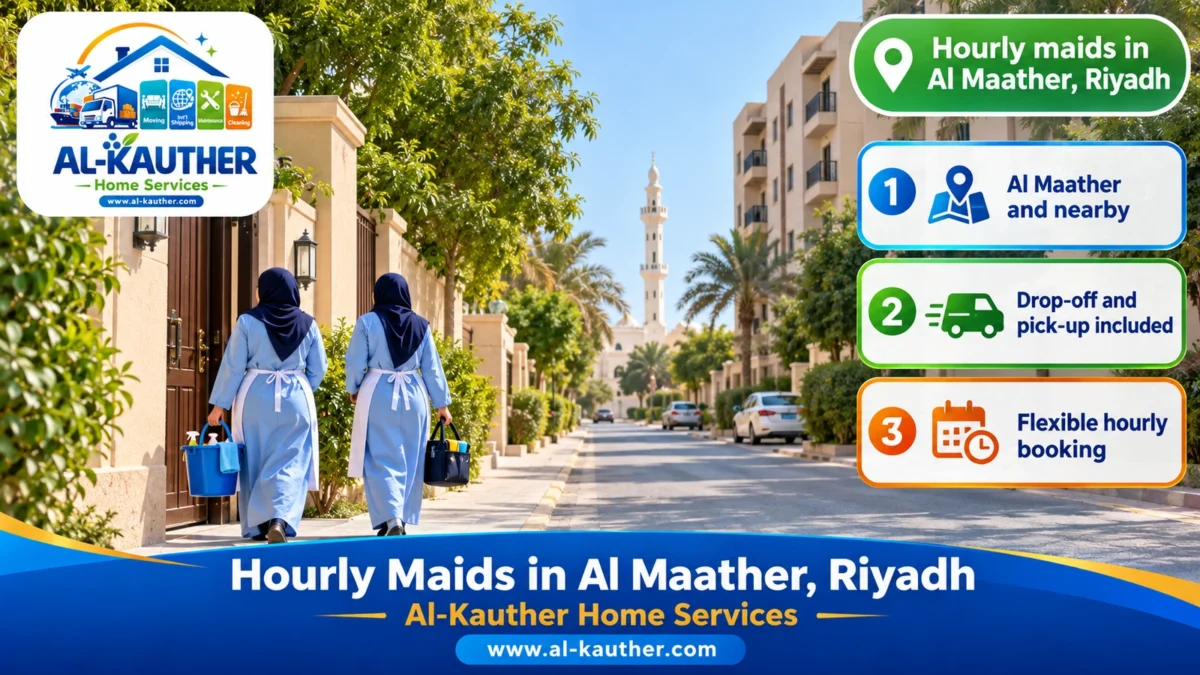 Hourly maids in Al Maather, Riyadh