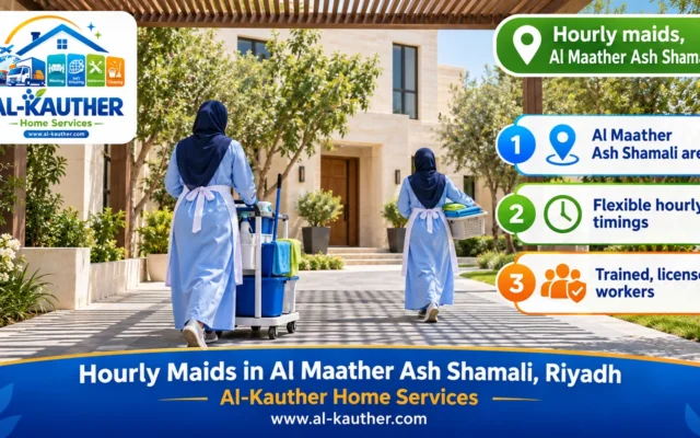 Hourly Maids in Al Maather Ash Shamali, Riyadh Evening Visits