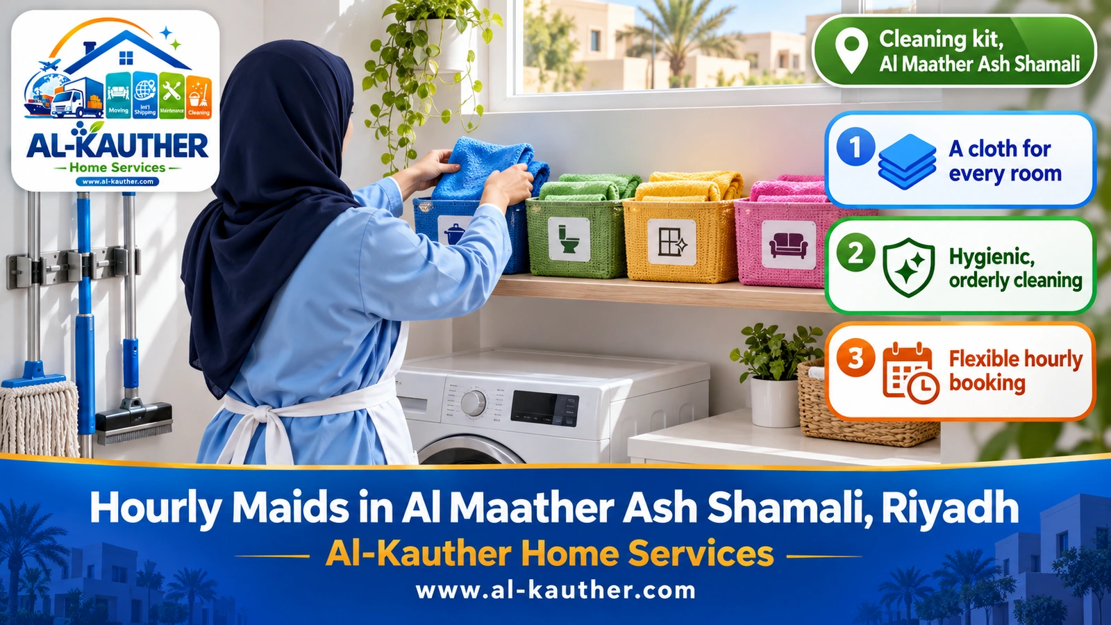 Cleaning kit, Al Maather Ash Shamali