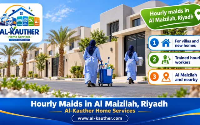 Hourly Maids in Al Maizilah, Riyadh Villas & Flats