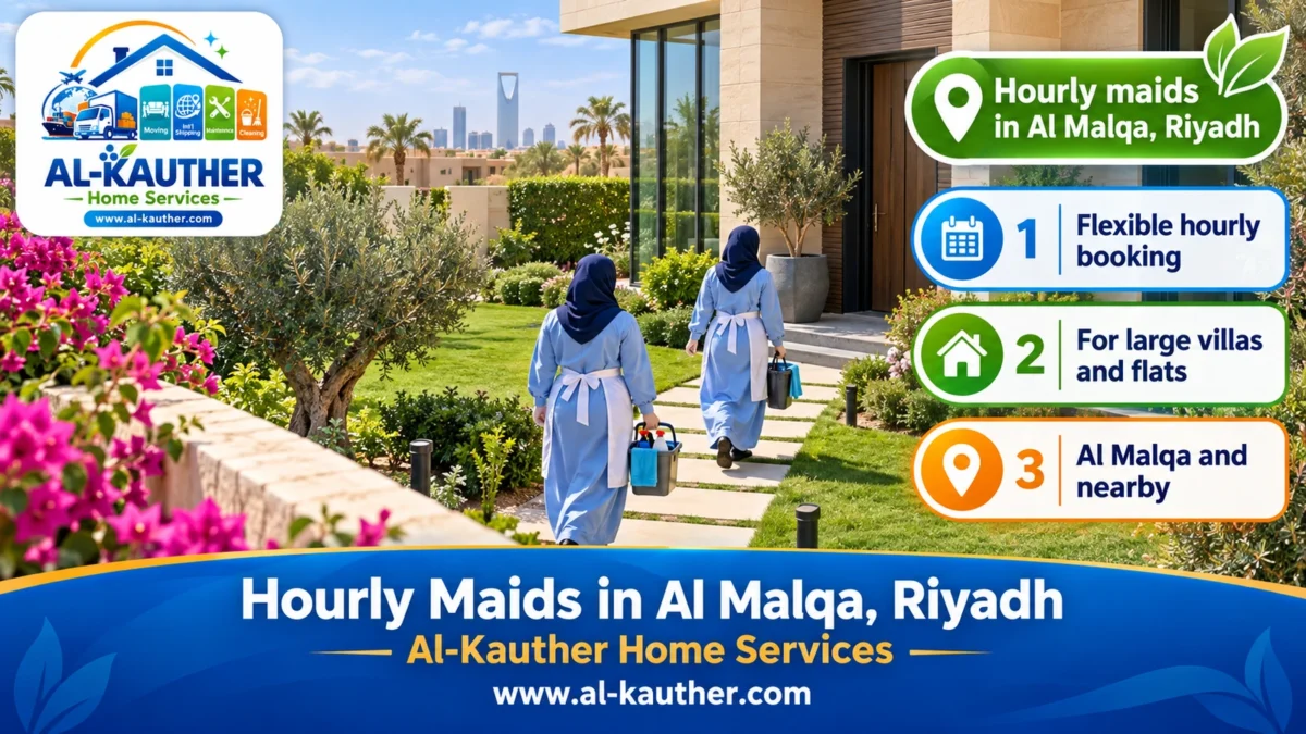 Hourly maids in Al Malqa, Riyadh