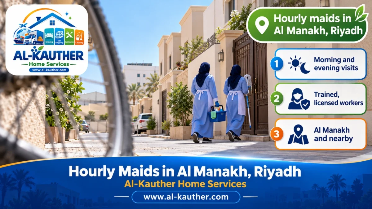Hourly maids in Al Manakh, Riyadh