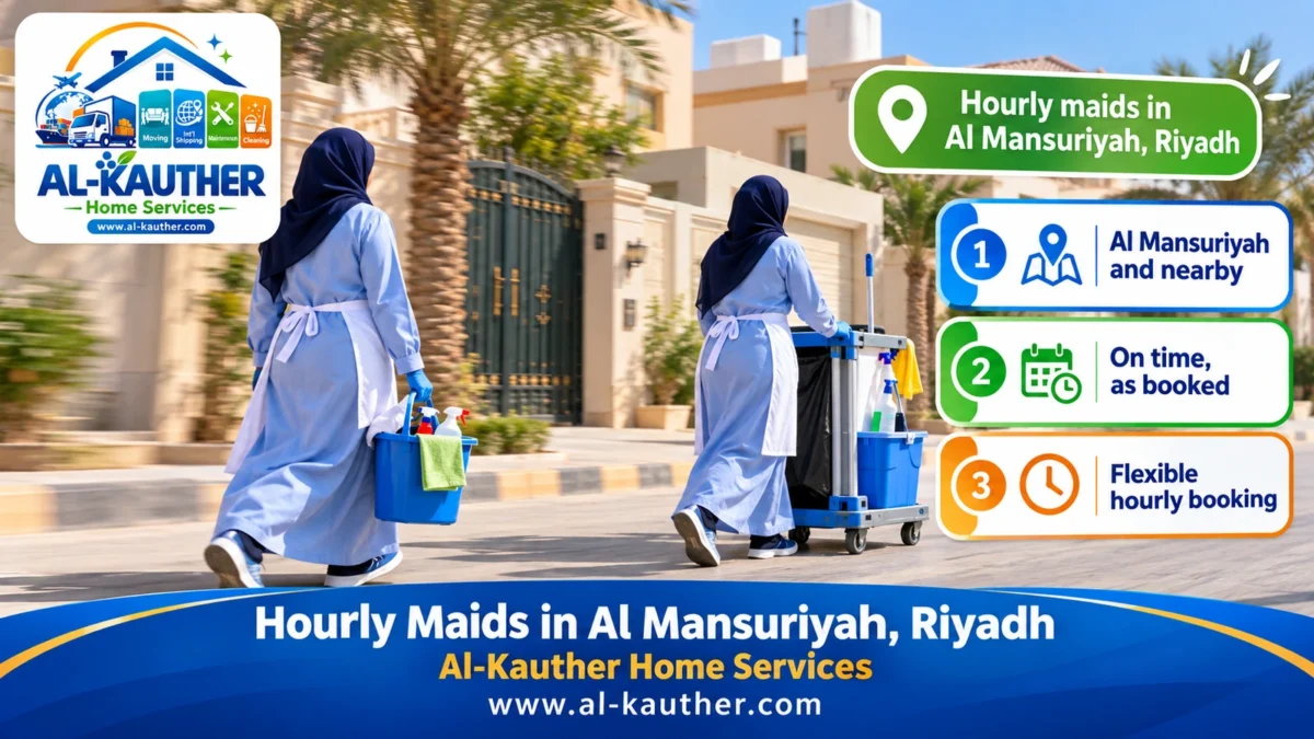 Hourly maids in Al Mansuriyah, Riyadh