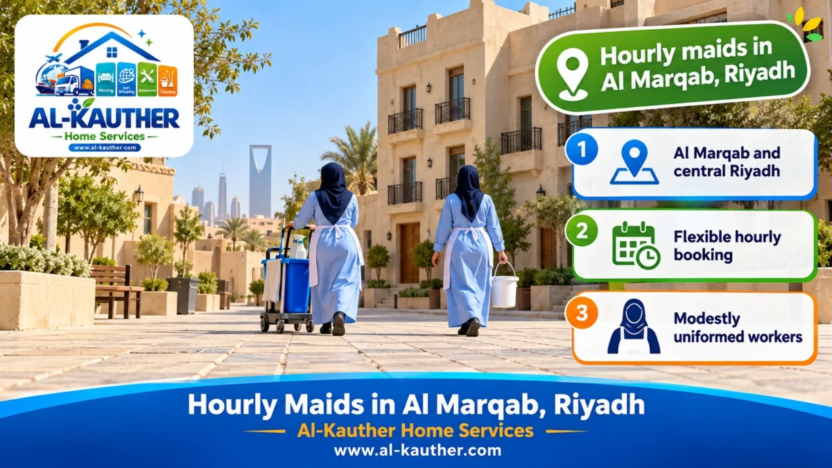 Hourly maids in Al Marqab, Riyadh