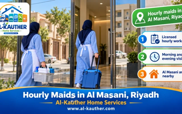 Hourly Maids in Al Masani, Riyadh