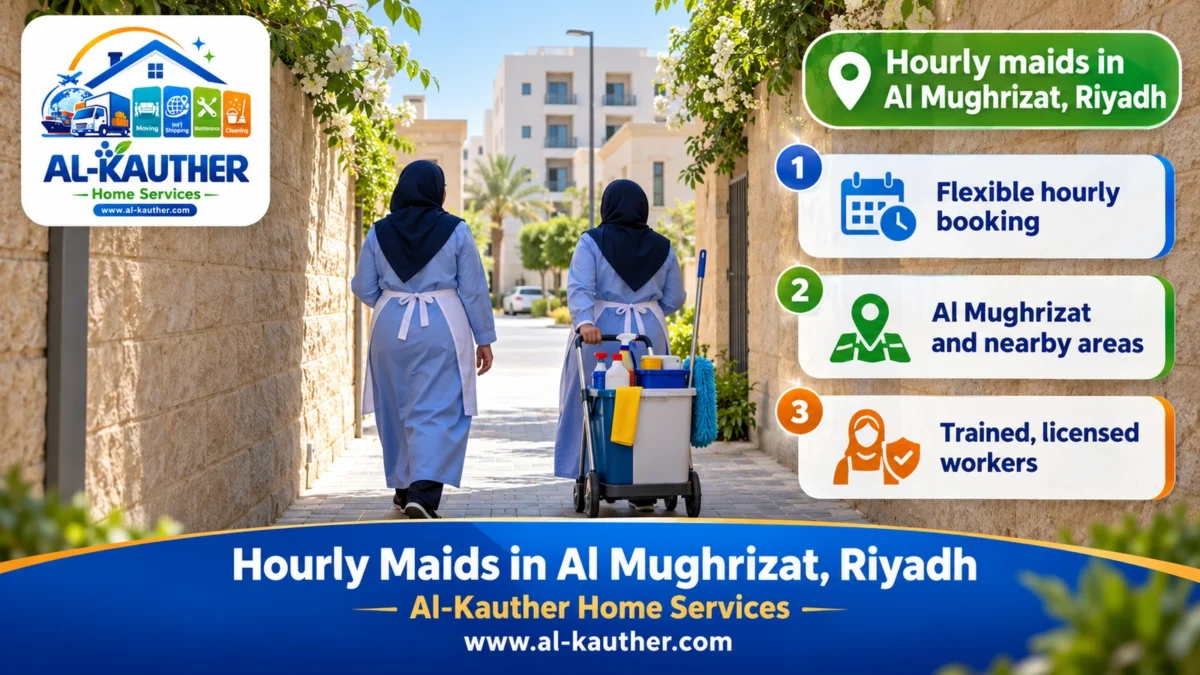 Hourly maids in Al Mughrizat, Riyadh