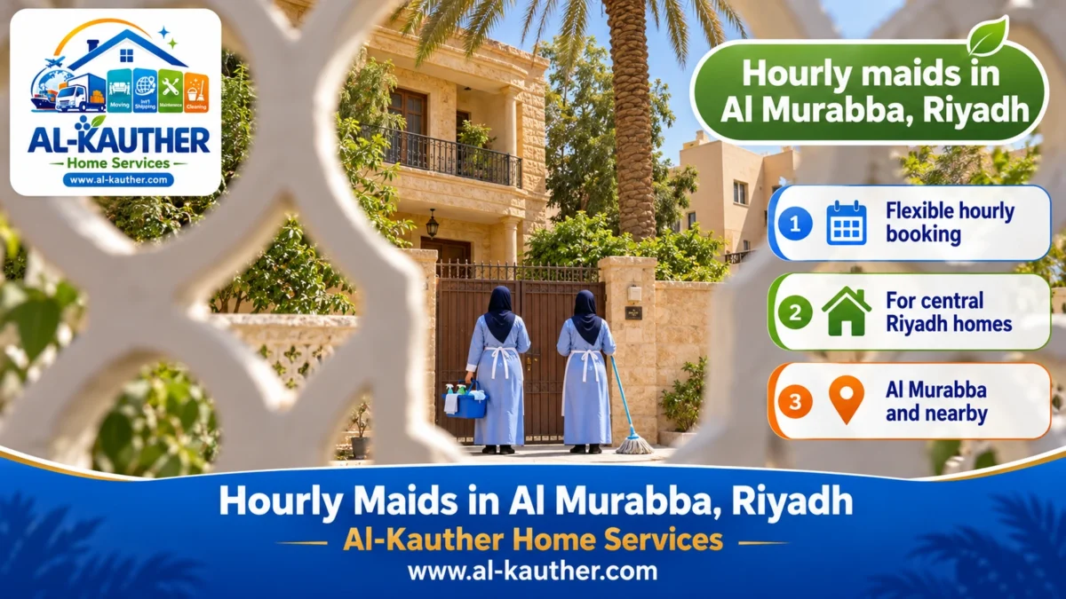 Hourly maids in Al Murabba, Riyadh
