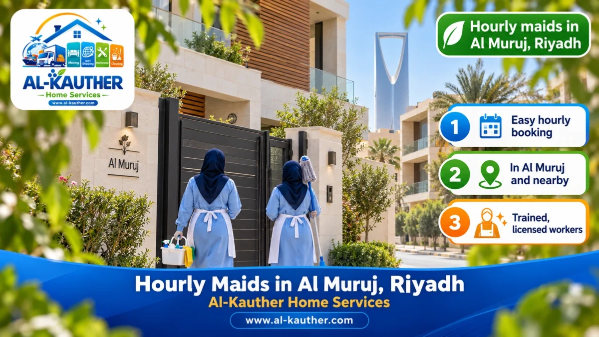 Hourly maids in Al Muruj, Riyadh