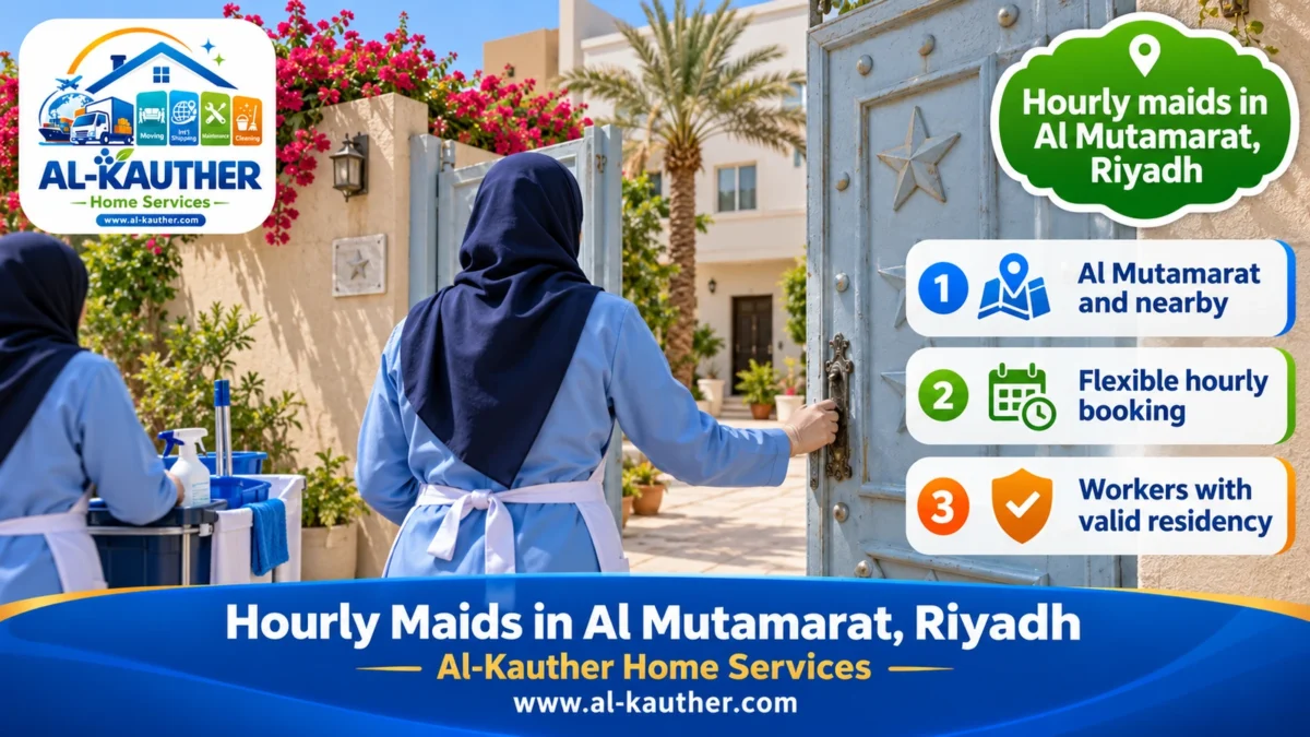 Hourly maids in Al Mutamarat, Riyadh
