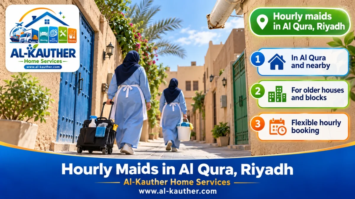 Hourly maids in Al Qura, Riyadh