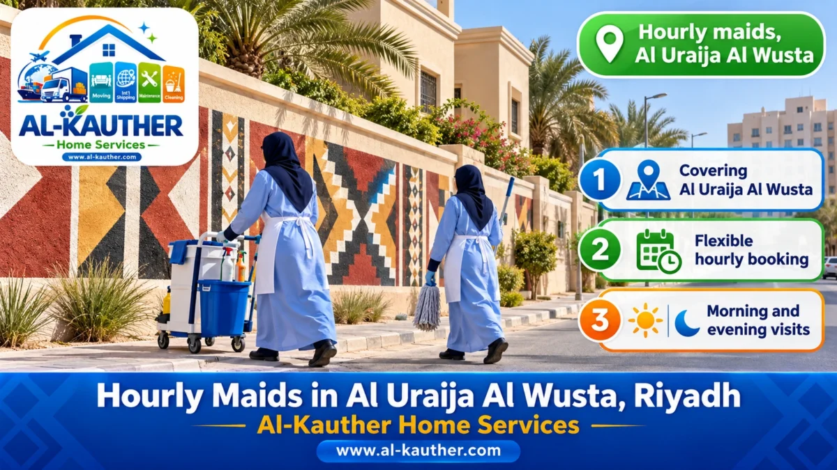 Hourly maids, Al Uraija Al Wusta