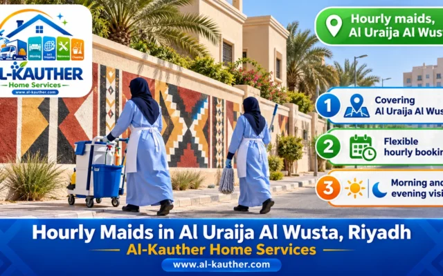 Hourly Maids in Al Uraija Al Wusta, Riyadh Ready for Guests