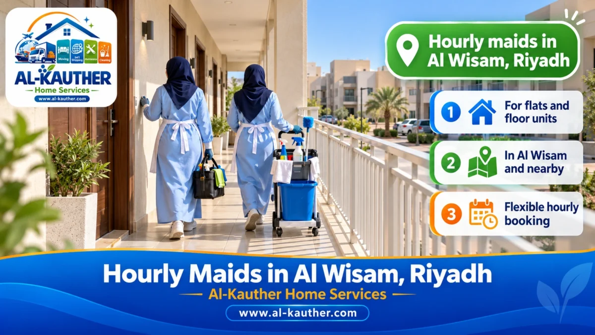 Hourly maids in Al Wisam, Riyadh