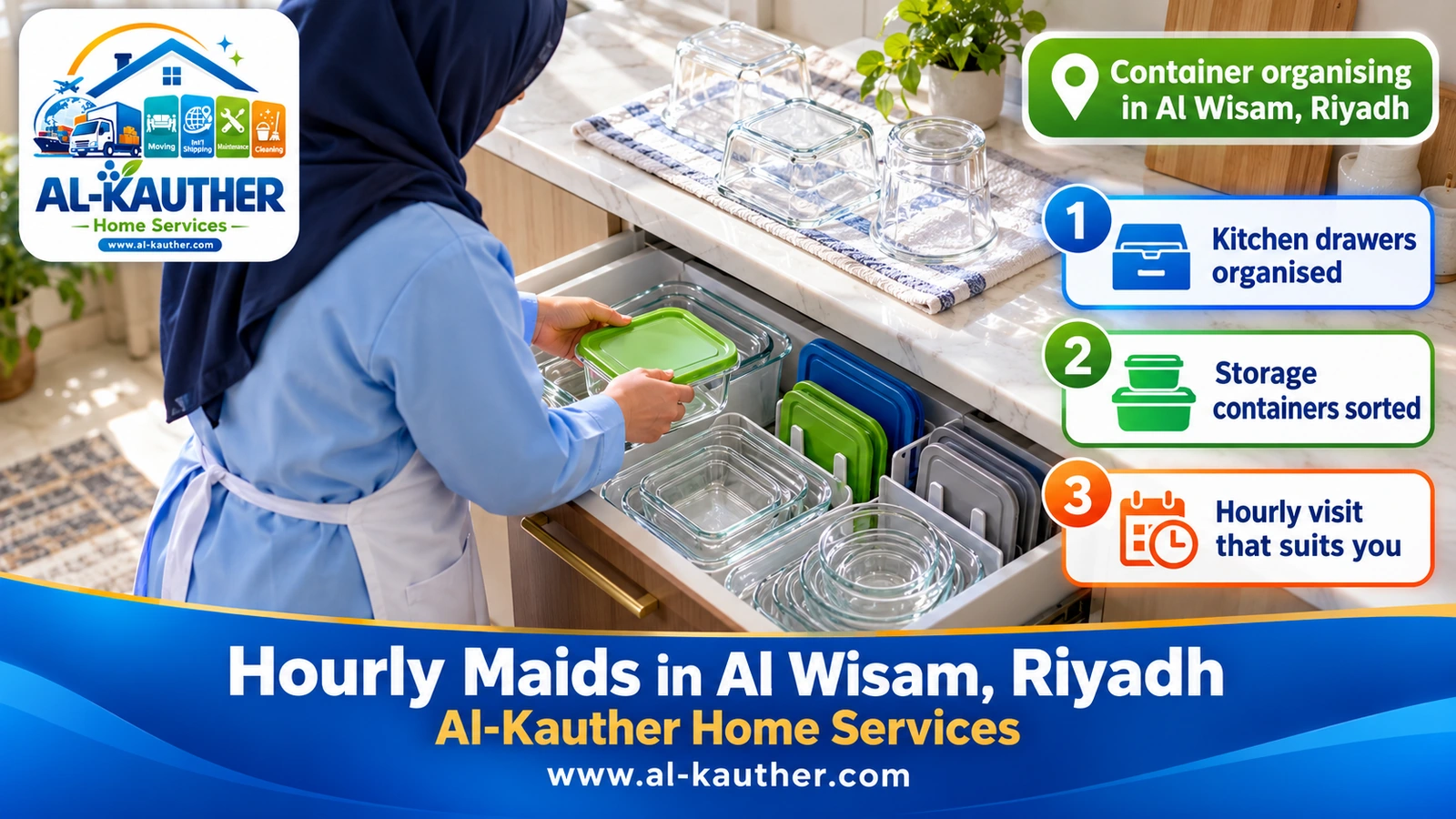 Container organising in Al Wisam, Riyadh