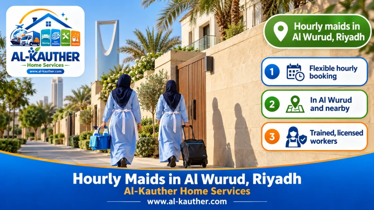 Hourly maids in Al Wurud, Riyadh