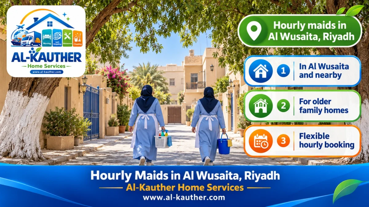 Hourly maids in Al Wusaita, Riyadh