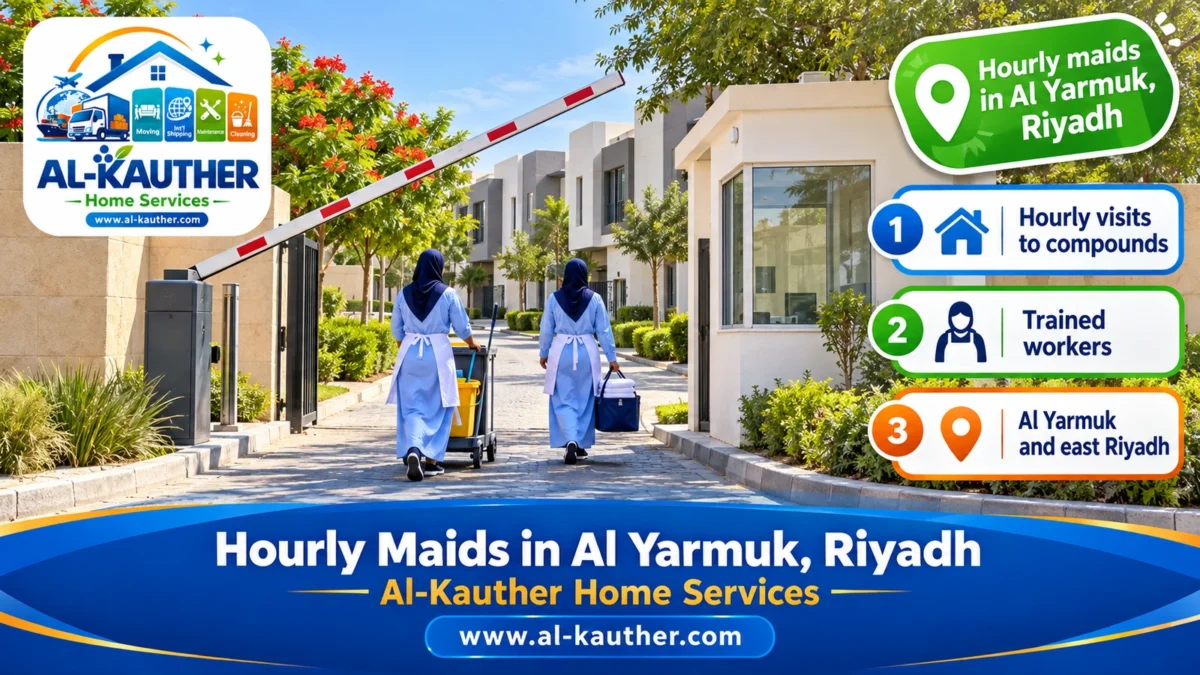 Hourly maids in Al Yarmuk, Riyadh
