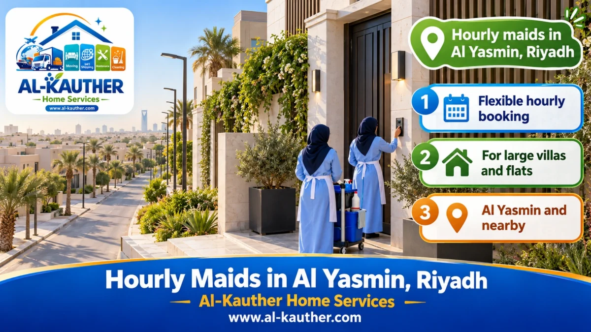 Hourly maids in Al Yasmin, Riyadh